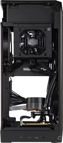 Photo de Boitier Mini Tour Mini ITX Cooler Master NCore 100 Max (Bronze) avec alimentation 850W