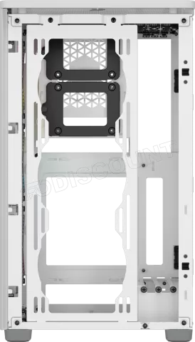 Photo de Boitier Mini Tour Mini-ITX Corsair iCue 2000D Airflow RGB (Blanc)