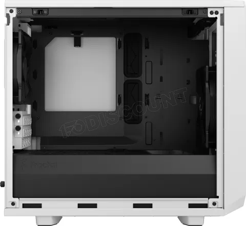 Photo de Boitier Mini Tour Mini ITX Fractal Design Meshify 2 Nano avec panneau vitré (Blanc)