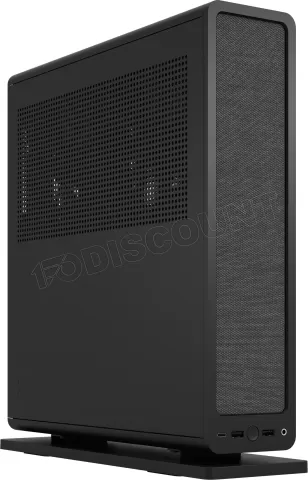 Photo de Boitier Mini Tour Mini ITX Fractal Design Ridge (Noir)