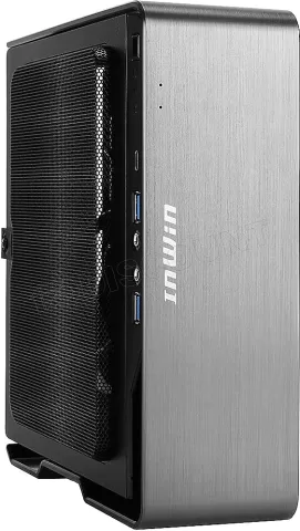 Photo de Boitier Mini Tour Mini ITX InWin Chopin Max + Alimentation 200W (Gris)