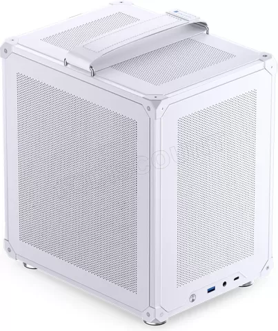 Photo de Boitier Mini Tour Mini-ITX Jonsbo C6-ITX (Blanc)