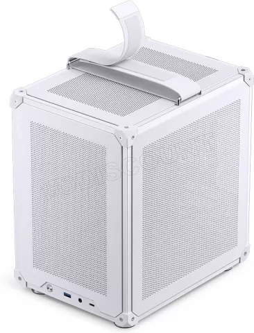 Photo de Boitier Mini Tour Mini-ITX Jonsbo C6-ITX (Blanc)