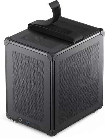 Photo de Boitier Mini Tour Mini-ITX Jonsbo C6-ITX (Noir)