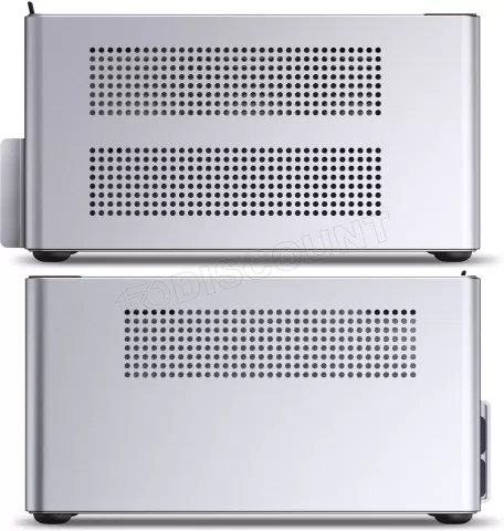 Photo de Boitier Mini Tour Mini-ITX Jonsbo NV10 (Argent)