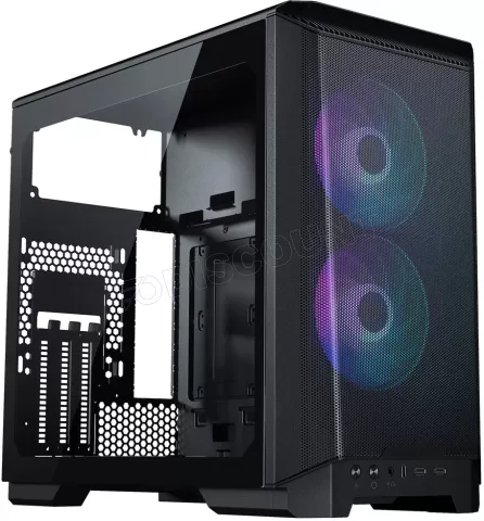 Photo de Boitier Mini Tour Mini-ITX Phanteks Eclipse P200A RGB avec panneau vitré (Noir)