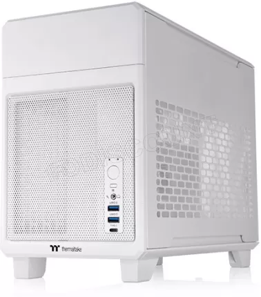 Photo de Boitier Mini Tour Mini ITX Thermaltake TR100 (Blanc)