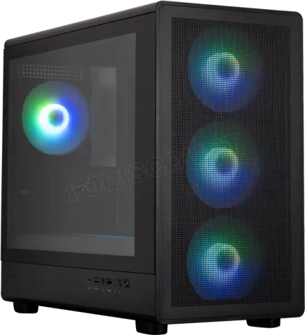 Photo de Boitier Mini Tour Mini ITX Zalman M5 avec panneau vitré (Noir)