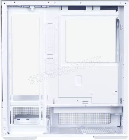 Photo de Boitier Moyen Tour ATX 1stPlayer CV7 RGB avec panneaux vitrés (Blanc)