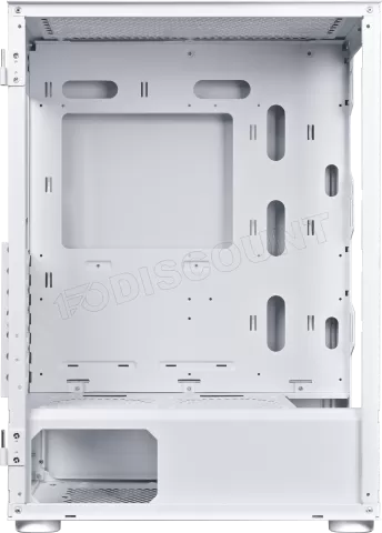 Photo de Boitier Moyen Tour ATX 1stPlayer Go6 RGB avec panneau vitré (Blanc)