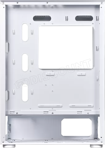 Photo de Boitier Moyen Tour ATX 1stPlayer Go6 RGB avec panneau vitré (Blanc)