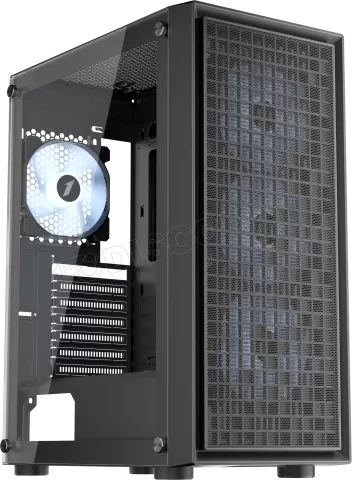 Photo de Boitier Moyen Tour ATX 1stPlayer Go6 RGB avec panneau vitré (Noir)