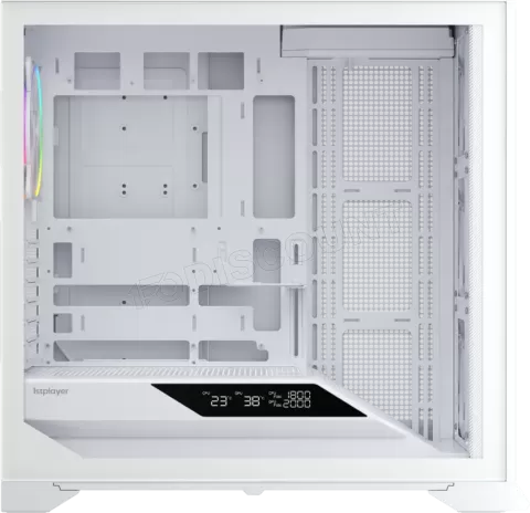 Photo de Boitier Moyen Tour ATX 1stPlayer GP9 RGB avec panneau vitré (Blanc)