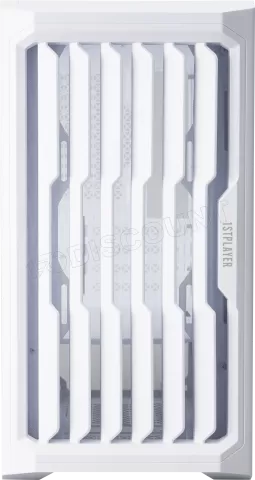 Photo de Boitier Moyen Tour ATX 1stPlayer H2 RGB avec panneau vitré (Blanc)