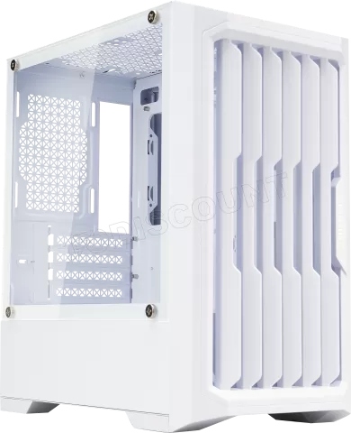 Photo de Boitier Moyen Tour ATX 1stPlayer H2 RGB avec panneau vitré (Blanc)