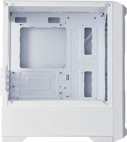 Photo de Boitier Moyen Tour ATX 1stPlayer H2 RGB avec panneau vitré (Blanc)