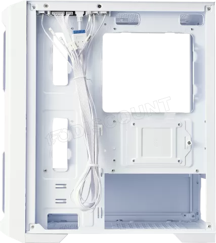Photo de Boitier Moyen Tour ATX 1stPlayer H2 RGB avec panneau vitré (Blanc)