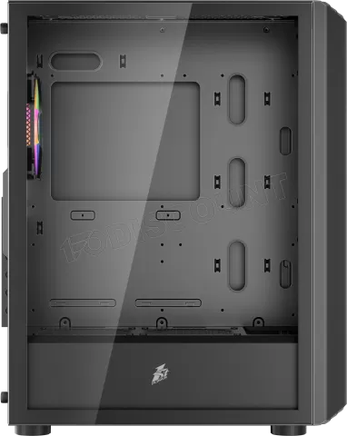 Photo de Boitier Moyen Tour ATX 1stPlayer H6 RGB avec panneau vitré (Noir)