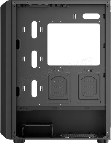 Photo de Boitier Moyen Tour ATX 1stPlayer H6 RGB avec panneau vitré (Noir)