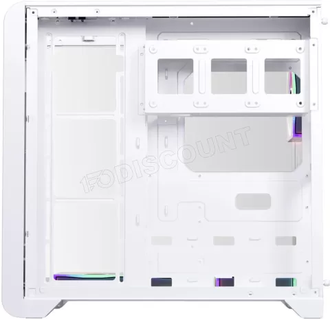 Photo de Boitier Moyen Tour ATX 1stPlayer RT7 RGB avec panneaux vitrés (Blanc)