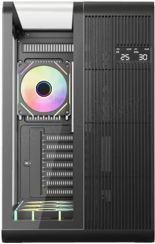 Photo de Boitier Moyen Tour ATX 1stPlayer RT7 RGB avec panneaux vitrés (Noir)