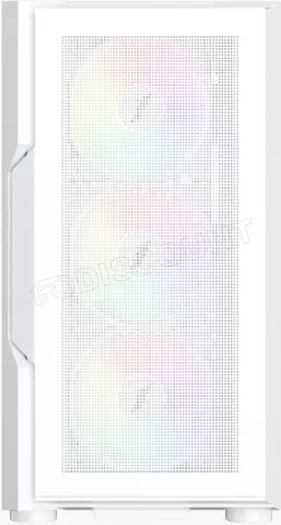 Photo de Boitier Moyen Tour ATX 1stPlayer Trilobite T7-P RGB avec panneau vitré (Blanc)