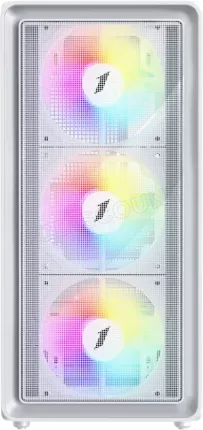 Photo de Boitier Moyen Tour ATX 1stPlayer WA8 RGB avec panneau vitré (Blanc)