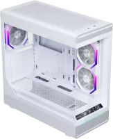 Photo de Boitier Moyen Tour ATX 1stPlayer WD8 avec panneaux vitrés (blanc)