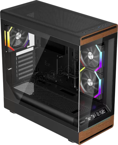 Photo de Boitier Moyen Tour ATX 1stPlayer WD8 avec panneaux vitrés (Noir)