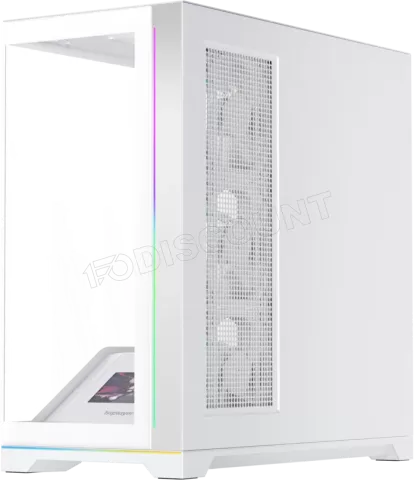 Photo de Boitier Moyen Tour ATX 1stPlayer WP9 RGB avec panneaux vitrés (Blanc)