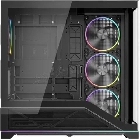 Photo de Boitier Moyen Tour ATX 1stPlayer WP9 RGB avec panneaux vitrés (Noir)