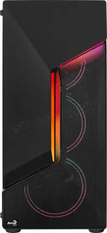 Photo de Boitier Moyen Tour ATX AeroCool Scape V3 RGB avec panneau vitré (Noir)