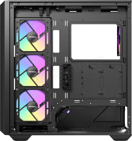 Photo de Boitier Moyen Tour ATX Antec Constellation C3 RGB avec panneaux vitrés (Noir)