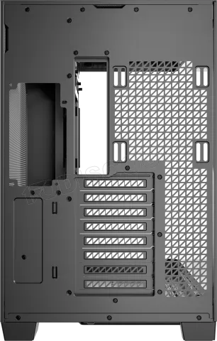 Photo de Boitier Moyen Tour ATX Antec Constellation C8 Curve Wood avec panneaux vitrés (Noir)