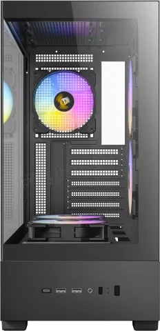 Photo de Boitier Moyen Tour ATX Antec CX705 RGB avec panneaux vitrés (Noir)