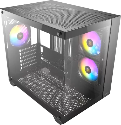 Photo de Boitier Moyen Tour ATX Antec CX800 RGB avec panneaux vitrés (Noir)