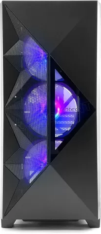 Photo de Boitier Moyen Tour ATX Antec Dark Fleet DF800 Flux RGB avec panneau vitré (Noir)