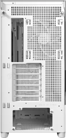 Photo de Boitier Moyen Tour ATX Antec Flux avec panneau vitré (Blanc/Marron)