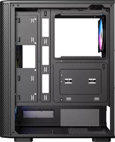 Photo de Boitier Moyen Tour ATX Antec VX310 RGB avec panneau vitré (Noir)