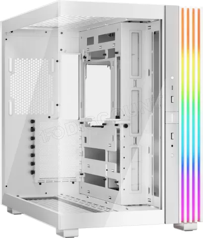 Photo de Boitier Moyen Tour ATX be quiet! Light Base 600 DX RGB avec panneaux vitrés (Blanc)