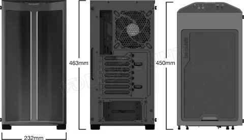 Photo de Boitier Moyen Tour ATX be quiet! Pure Base 500 DX RGB avec panneau vitré (Noir)