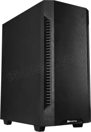 Photo de Boitier Moyen Tour ATX Chieftec Elox (Noir)