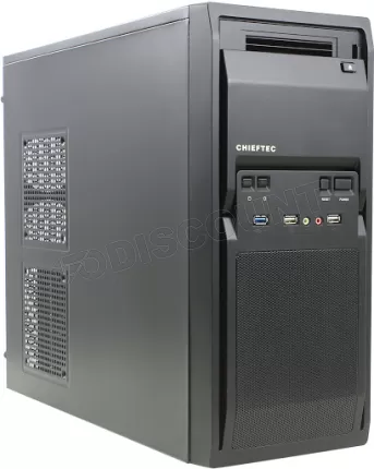 Photo de Boitier Moyen Tour ATX Chieftec Libra LG-01B (Noir)