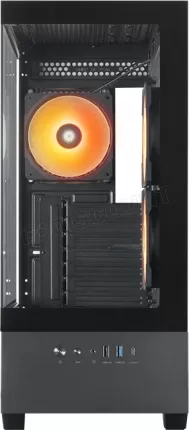 Photo de Boitier Moyen Tour ATX Chieftec Vista GT-01B-OP RGB avec panneau vitré (Noir)