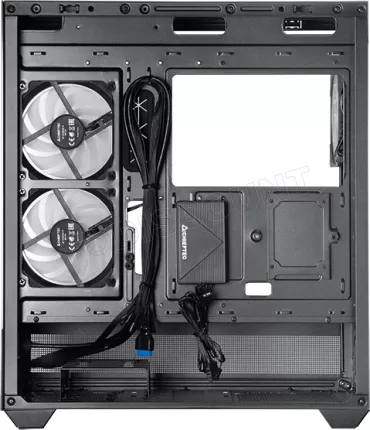 Photo de Boitier Moyen Tour ATX Chieftec Vista GT-01B-OP RGB avec panneau vitré (Noir)