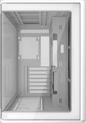 Photo de Boitier Moyen Tour ATX Cooler Master Elite 600 avec panneaux vitrés (Blanc)