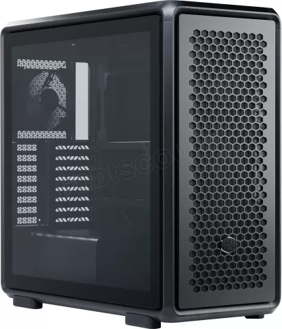 Photo de Boitier Moyen Tour ATX Cooler Master MasterFrame 600 avec panneaux vitrés (Noir)