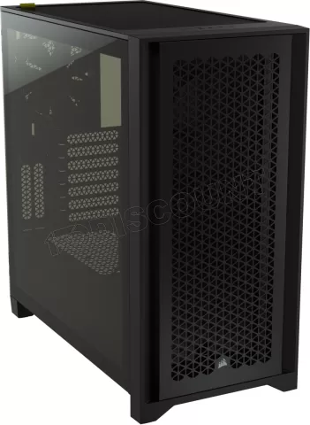 Photo de Boitier Moyen Tour ATX Corsair 4000D Airflow avec panneau vitré (Noir)