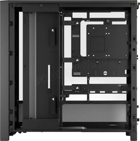 Photo de Boitier Moyen Tour ATX Corsair Frame 4000D RS RGB avec panneau vitré (Noir)