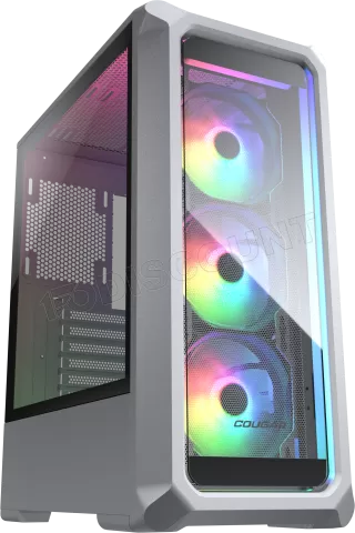 Photo de Boitier Moyen Tour ATX Cougar Archon 2 RGB avec panneaux vitrés (Blanc)